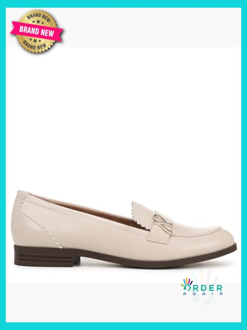 Slip On Loafers Classic Comfort Round Toe Flat Heel Pull On Welt Stitching Bow - Picture 6 of 7